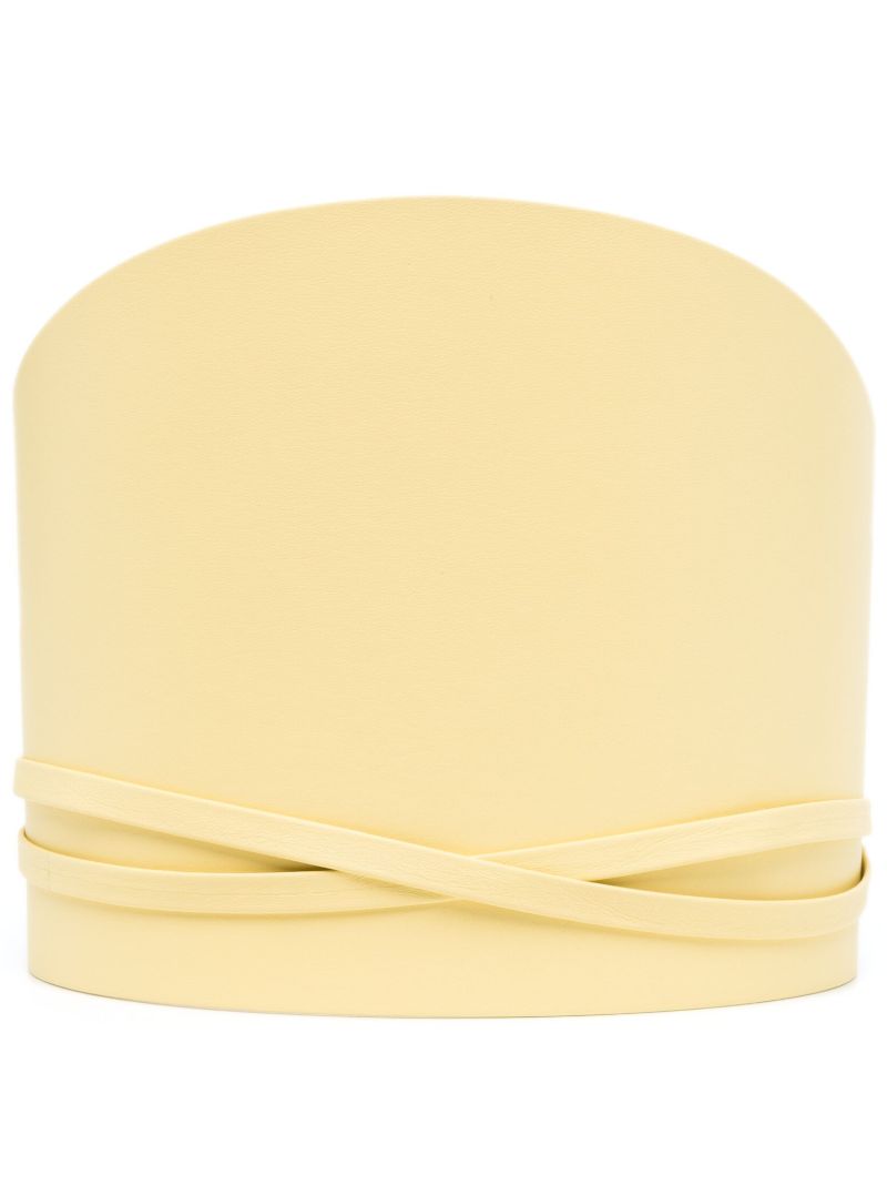 Yellow Undone Corset Leather Belt