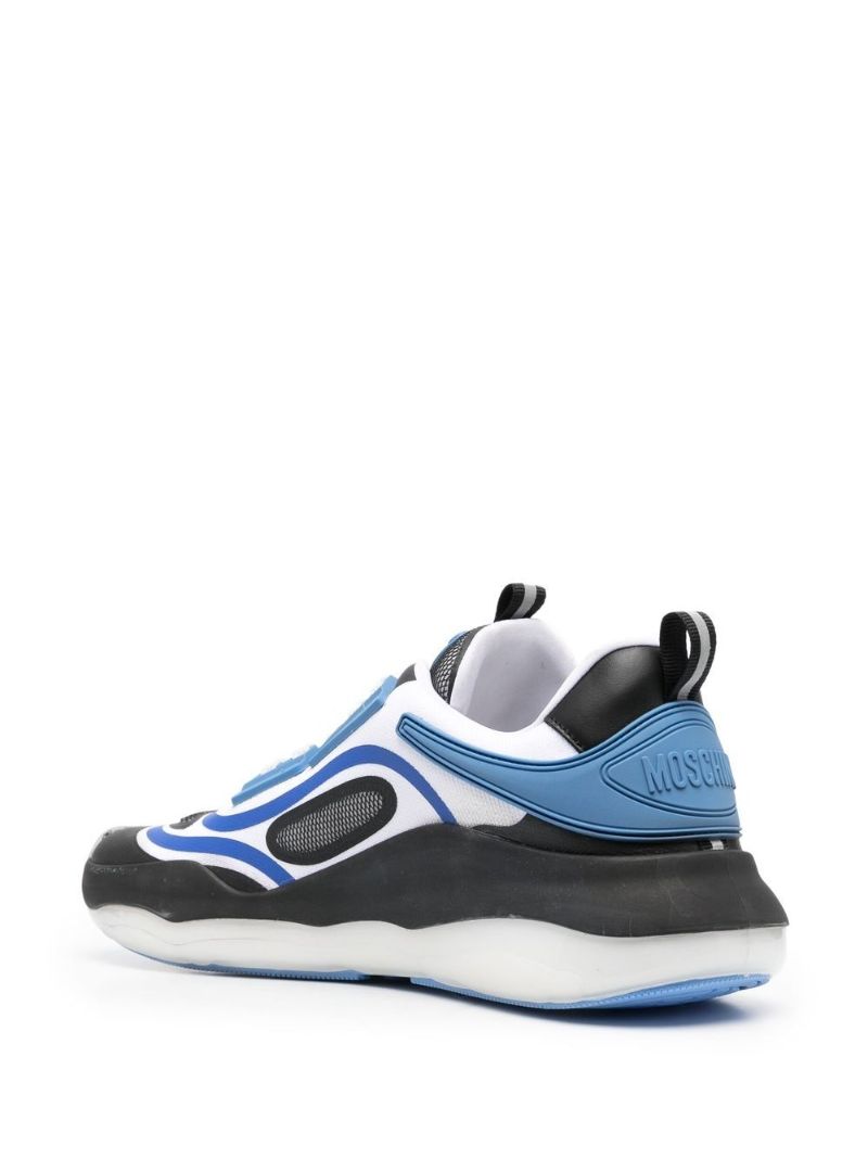 Black Teddy Run Sneakers