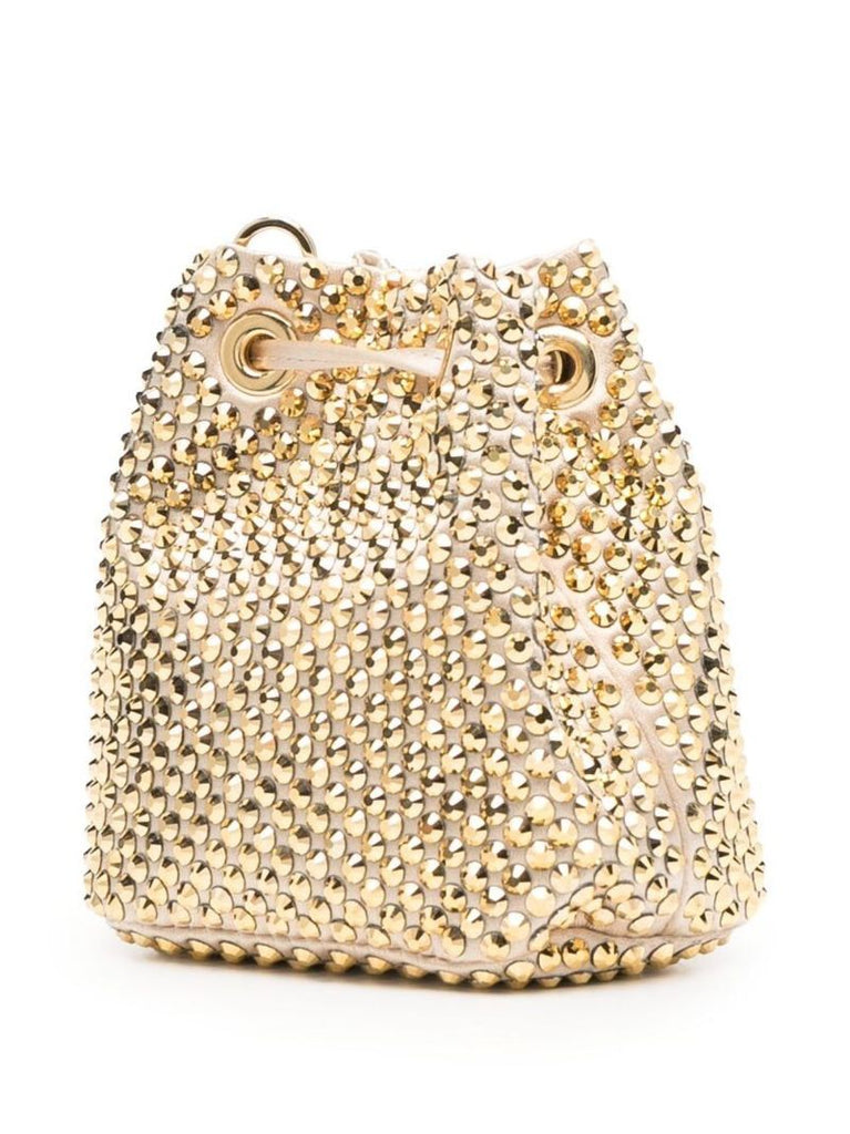 Gold Studded Bucket Bag