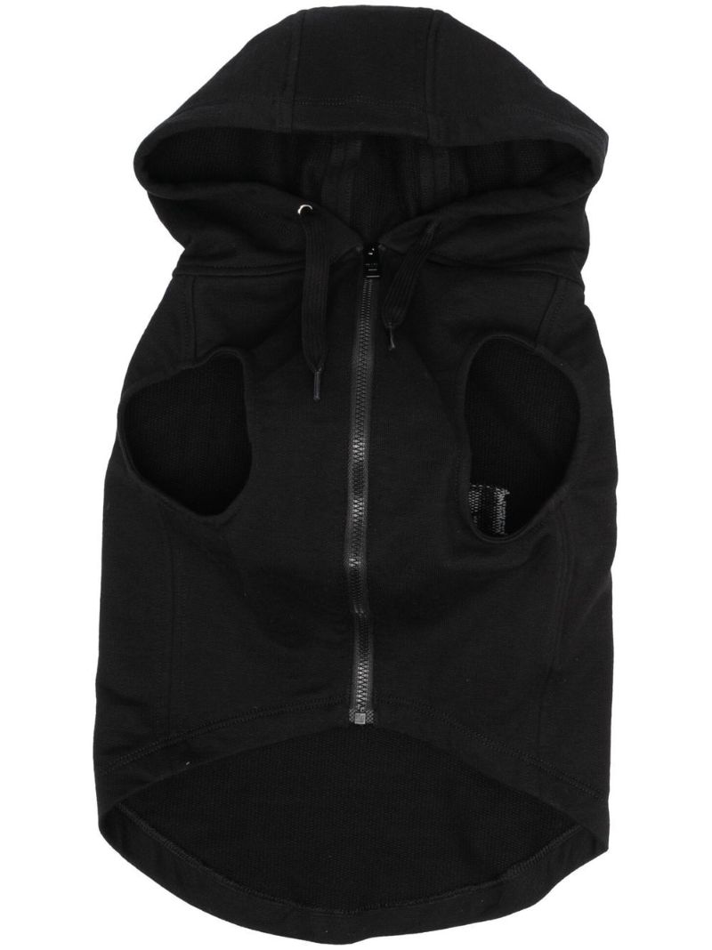 Black Logo Knit Pet Jacket