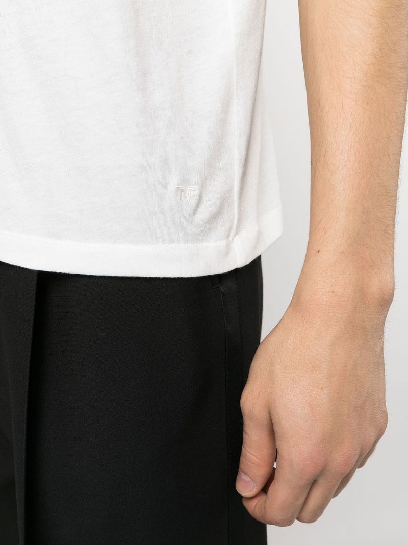 White Crew-neck T-shirt