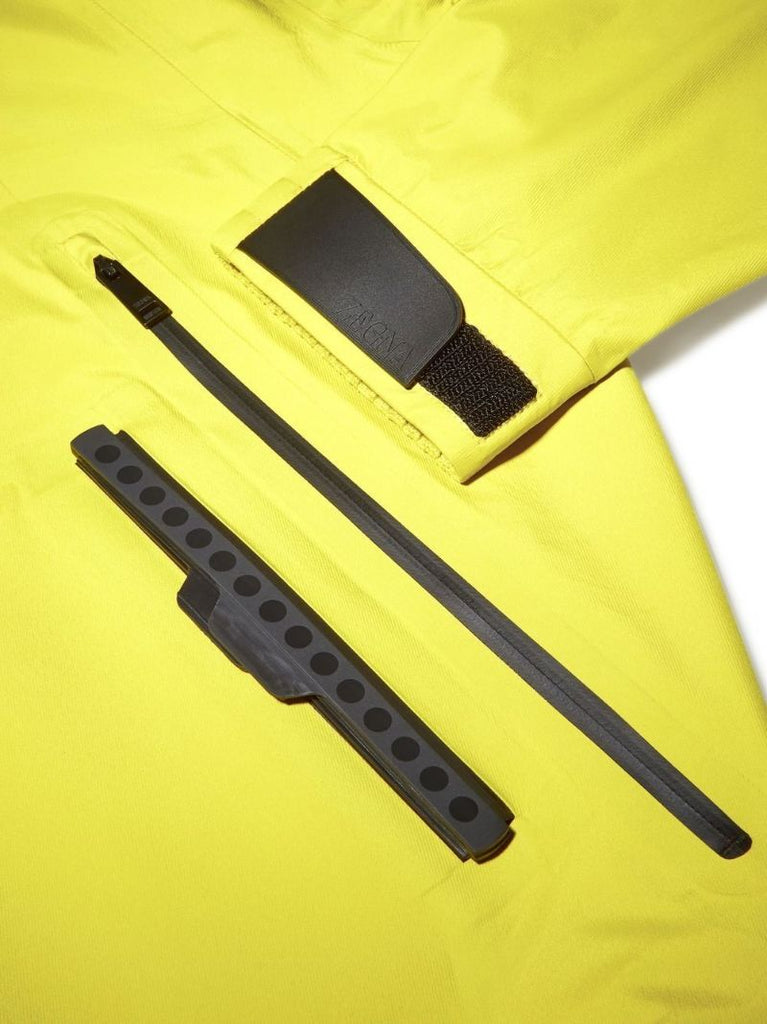 Yellow Usetheexisting Blouson Hooded Jacket