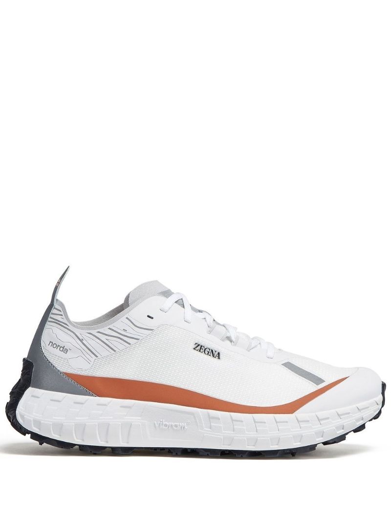 X Norda White Running Sneakers