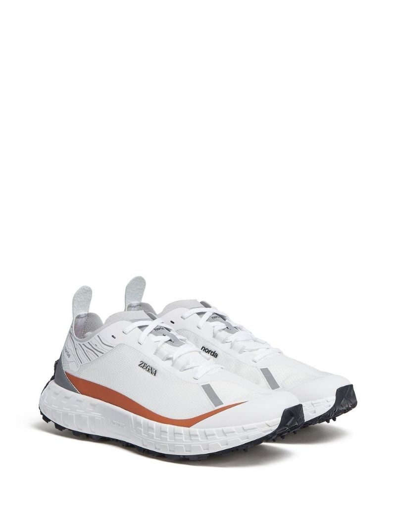 X Norda White Running Sneakers