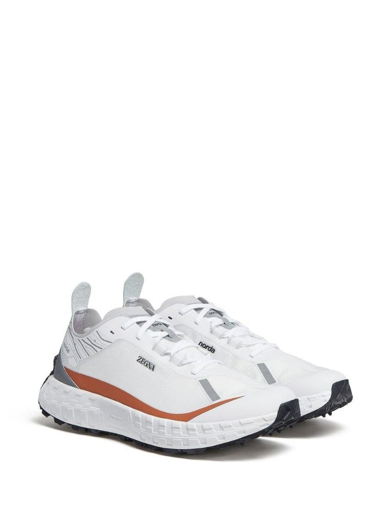 X Norda White Running Sneakers