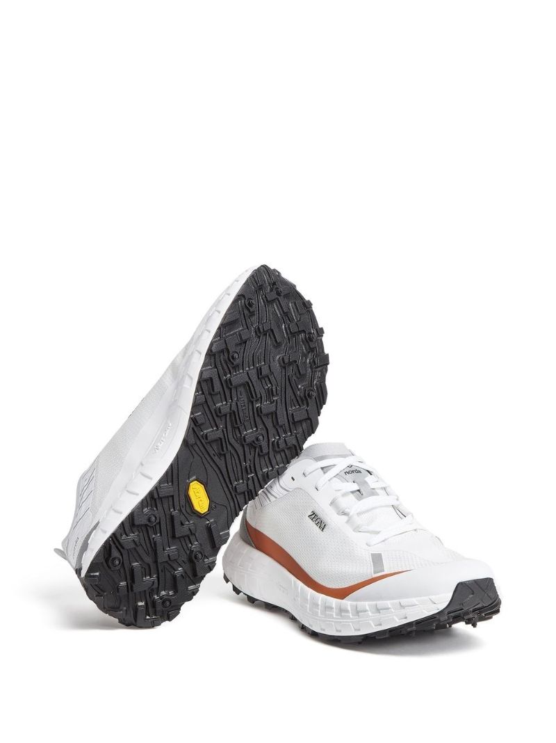 X Norda White Running Sneakers