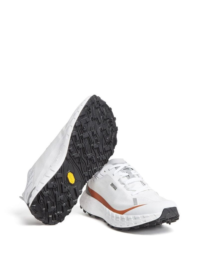 X Norda White Running Sneakers