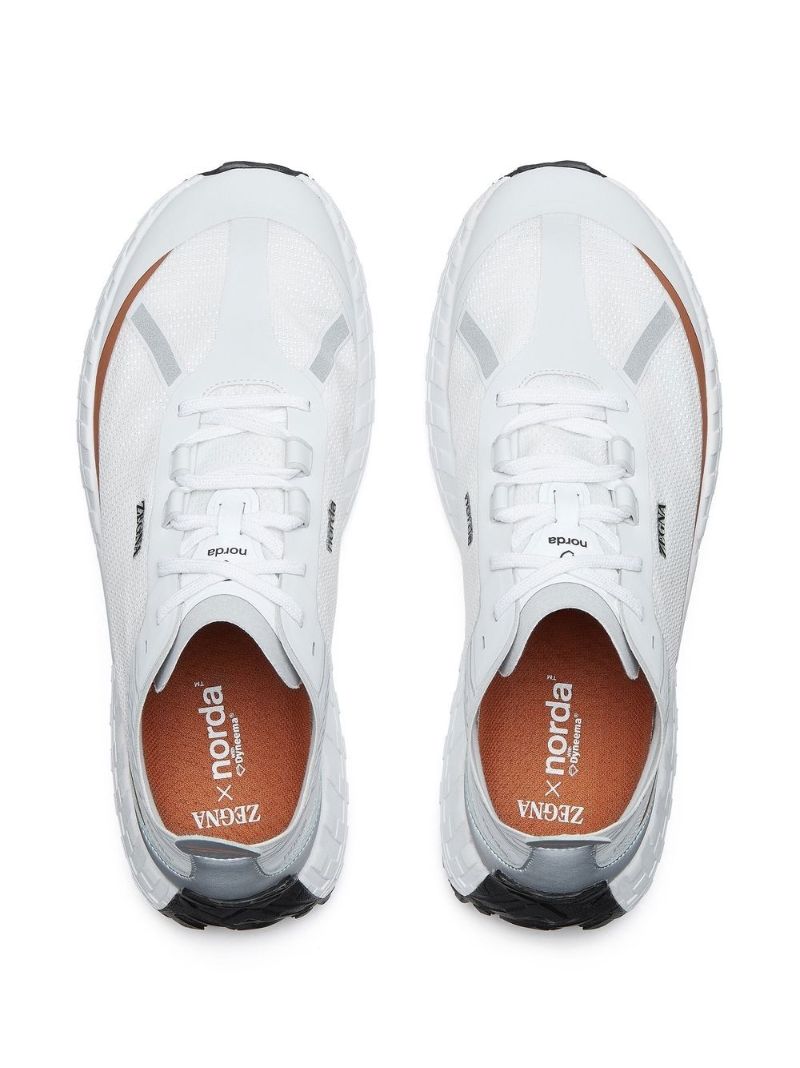 X Norda White Running Sneakers