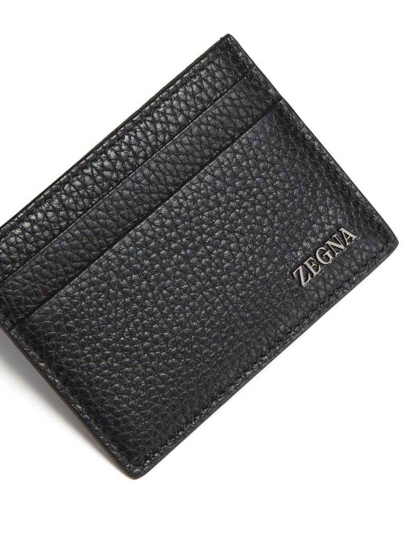Logo-plaque Leather Cardholder