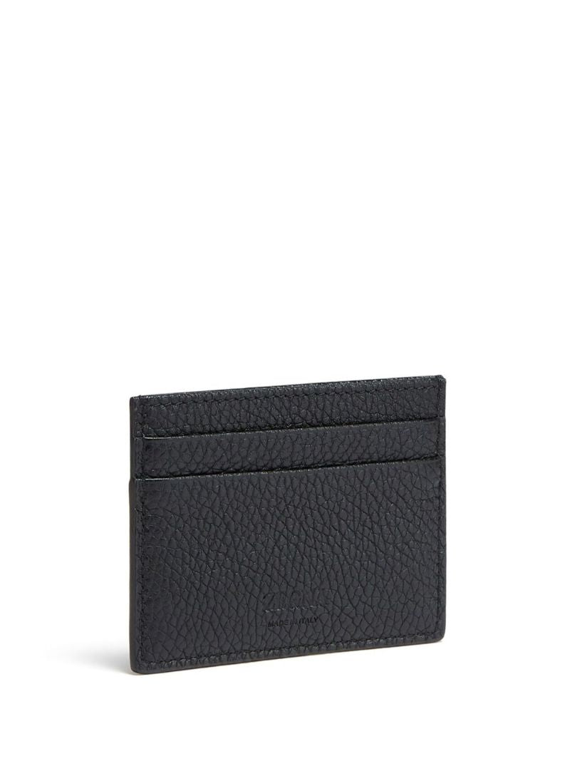 Logo-plaque Leather Cardholder