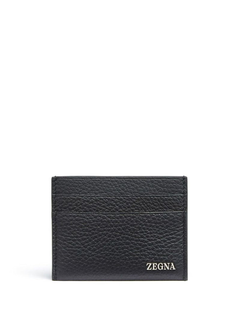 Logo-plaque Leather Cardholder