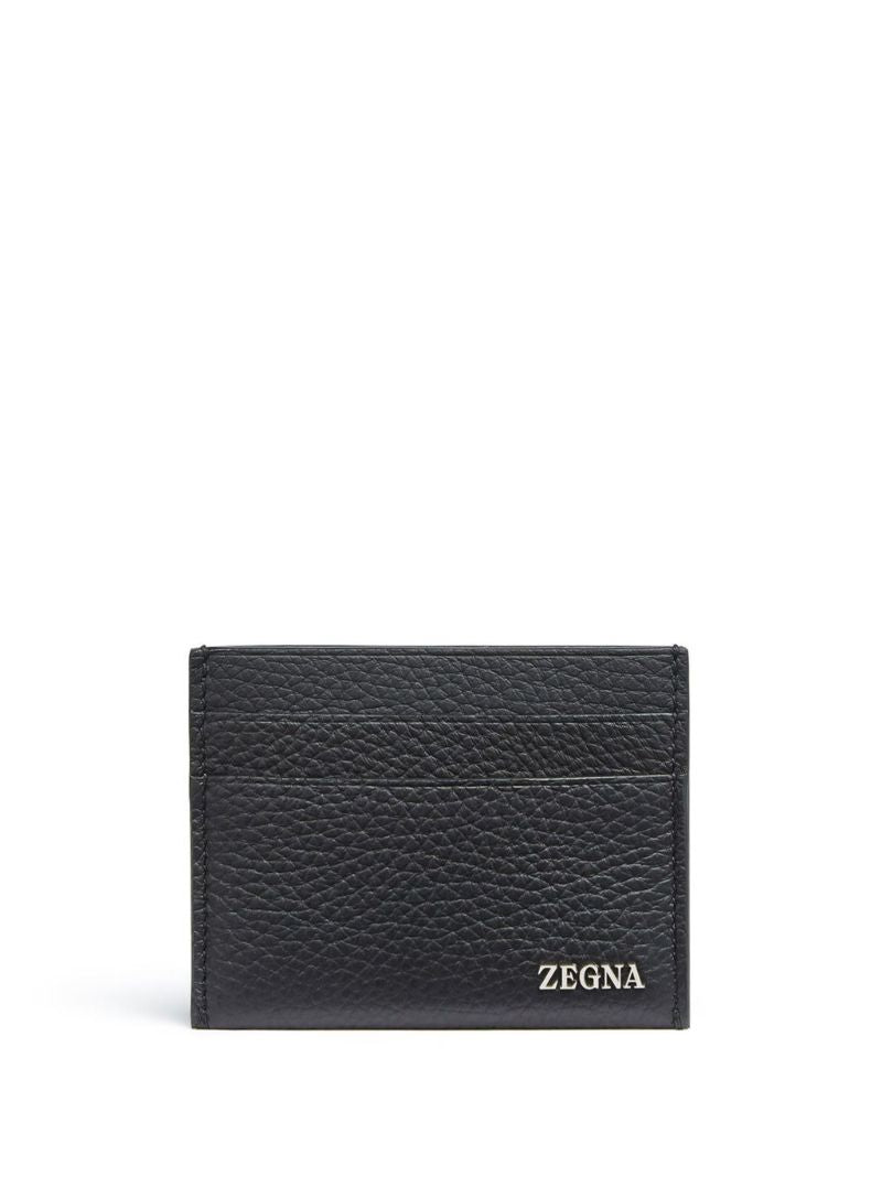 Logo-plaque Leather Cardholder