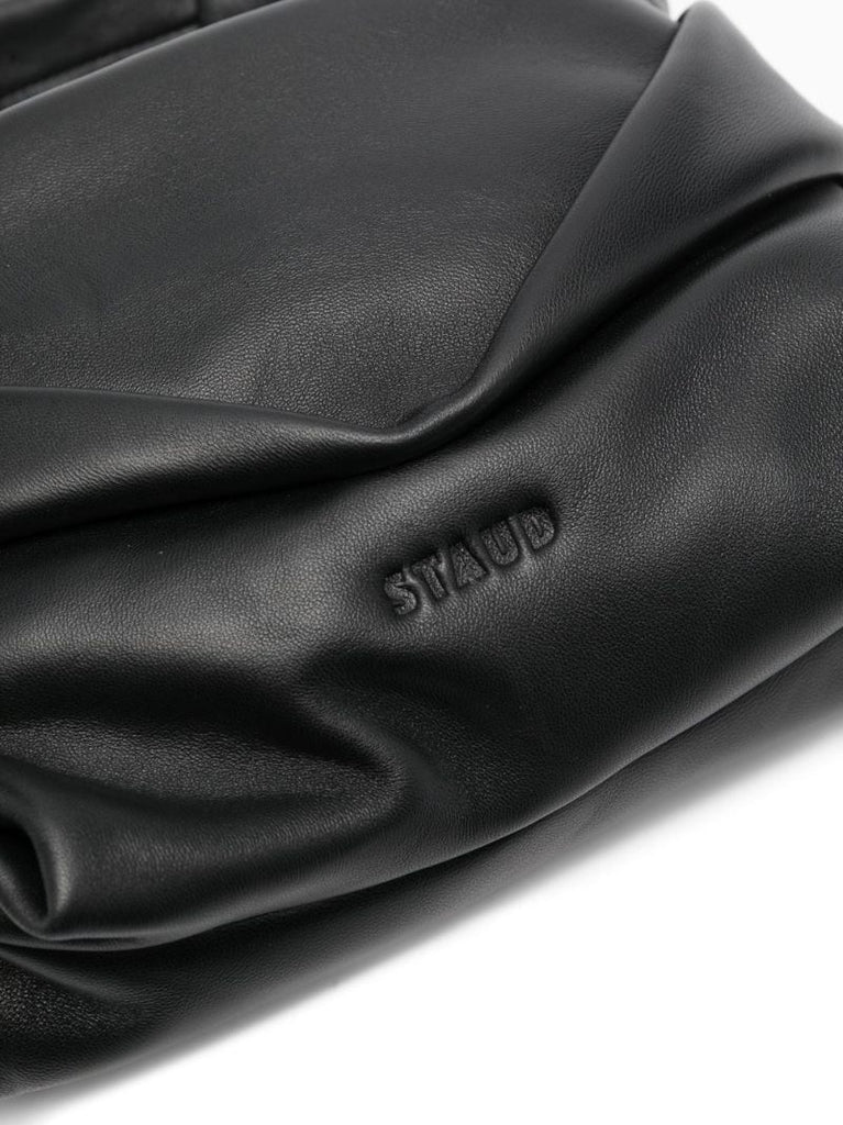 Black Kiss Leather Shoulder Bag