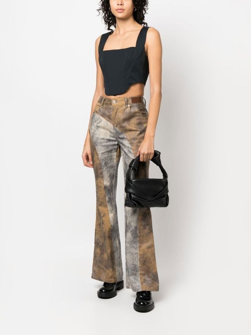 Black Kiss Leather Shoulder Bag