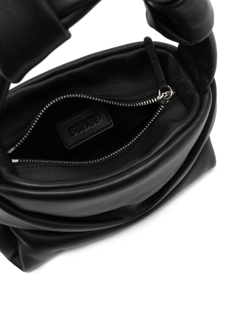 Black Kiss Leather Shoulder Bag