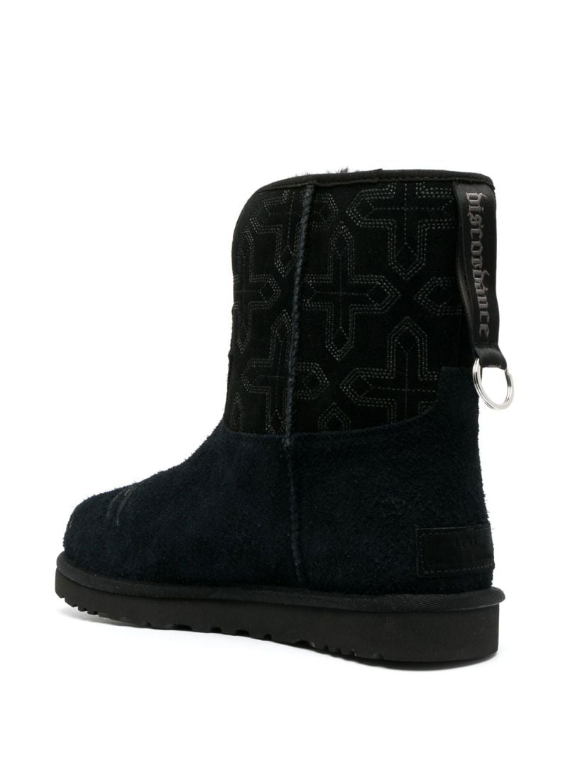 X Cotd Black Classic Short Suede Ankle Boots