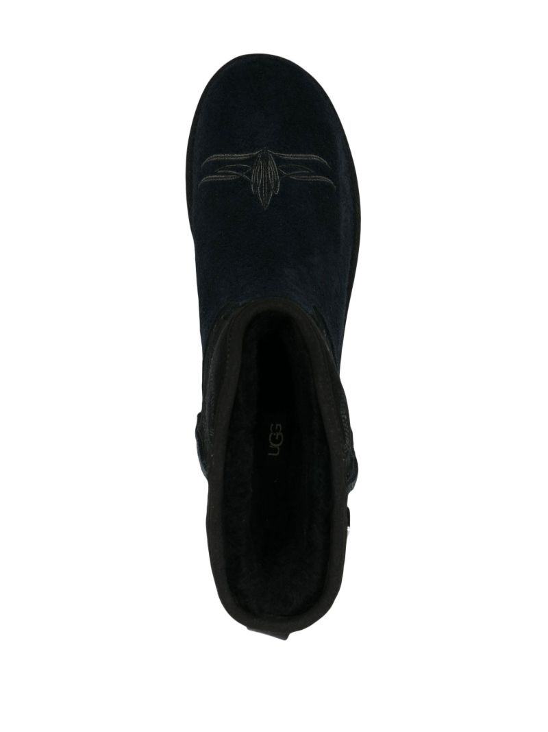 X Cotd Black Classic Short Suede Ankle Boots