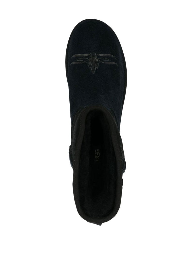 X Cotd Black Classic Short Suede Ankle Boots