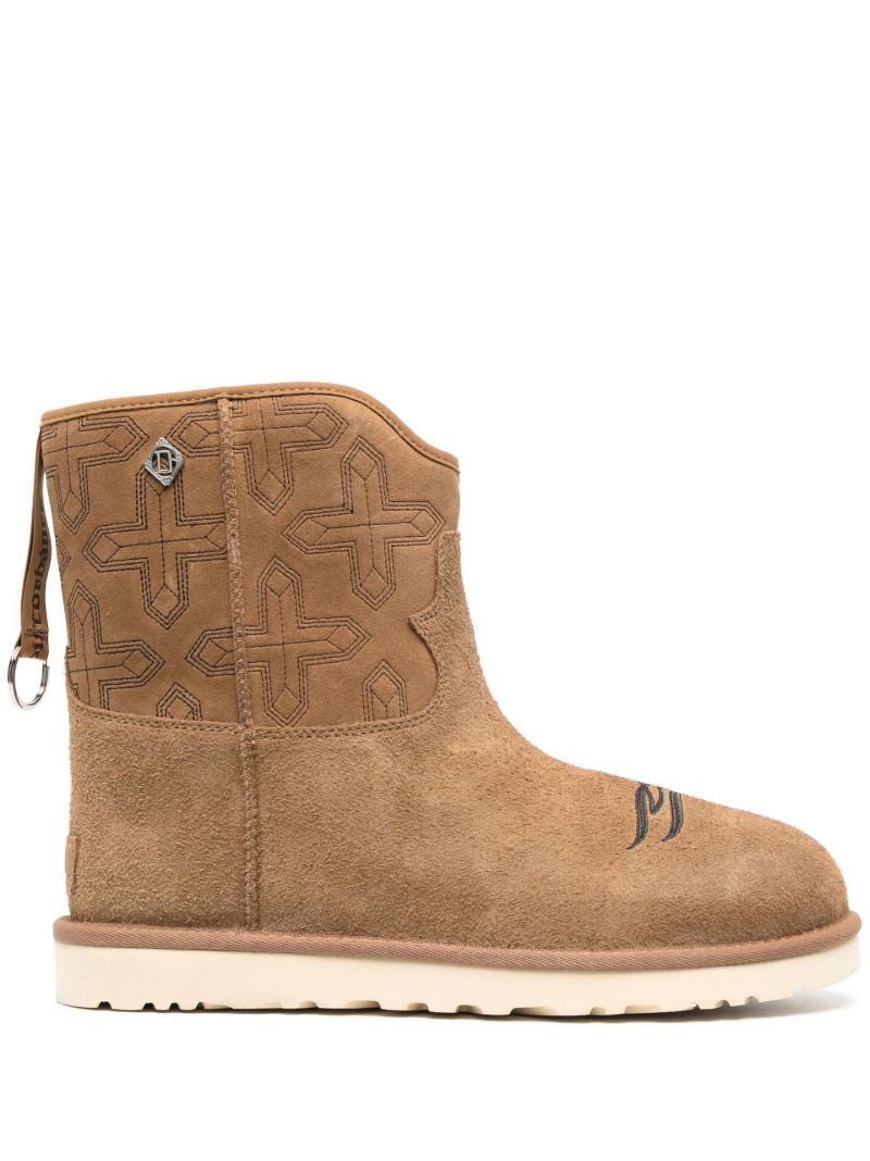 X Cotd Brown Classic Short Suede Ankle Boots