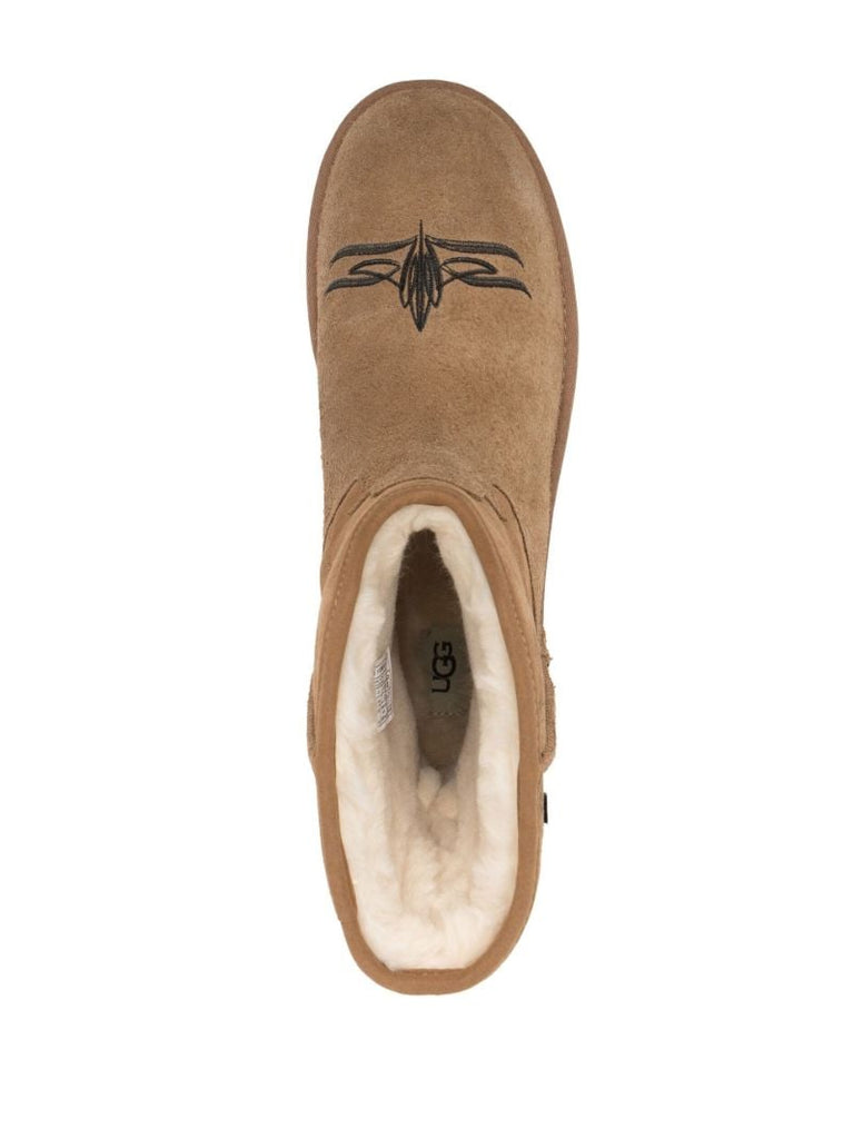 X Cotd Brown Classic Short Suede Ankle Boots