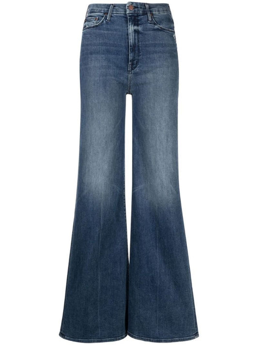 Blue Roller Skimp Wide-leg Jeans