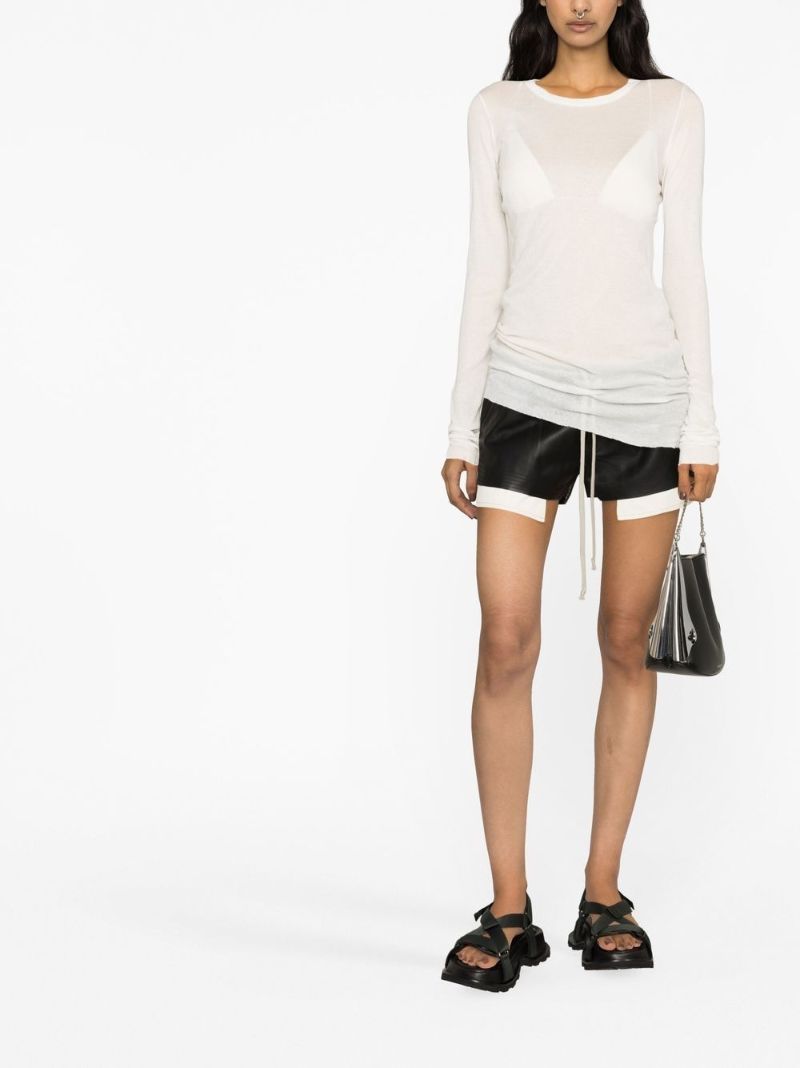 Black Drawstring Boxer Shorts