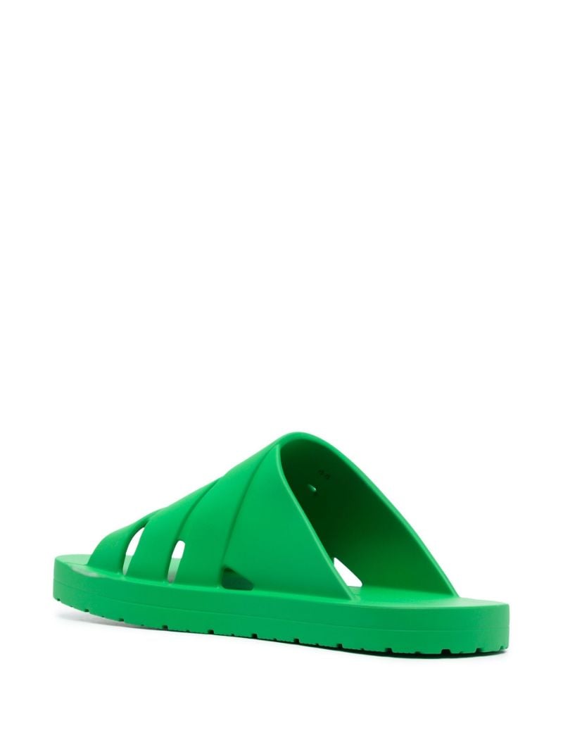 Green Rubber Slides