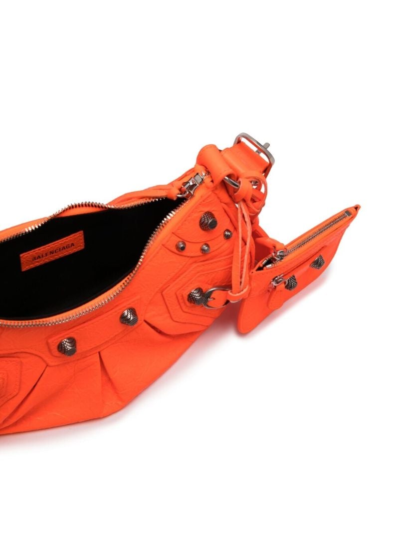 Orange Le Cagole Xs Shoulder Bag