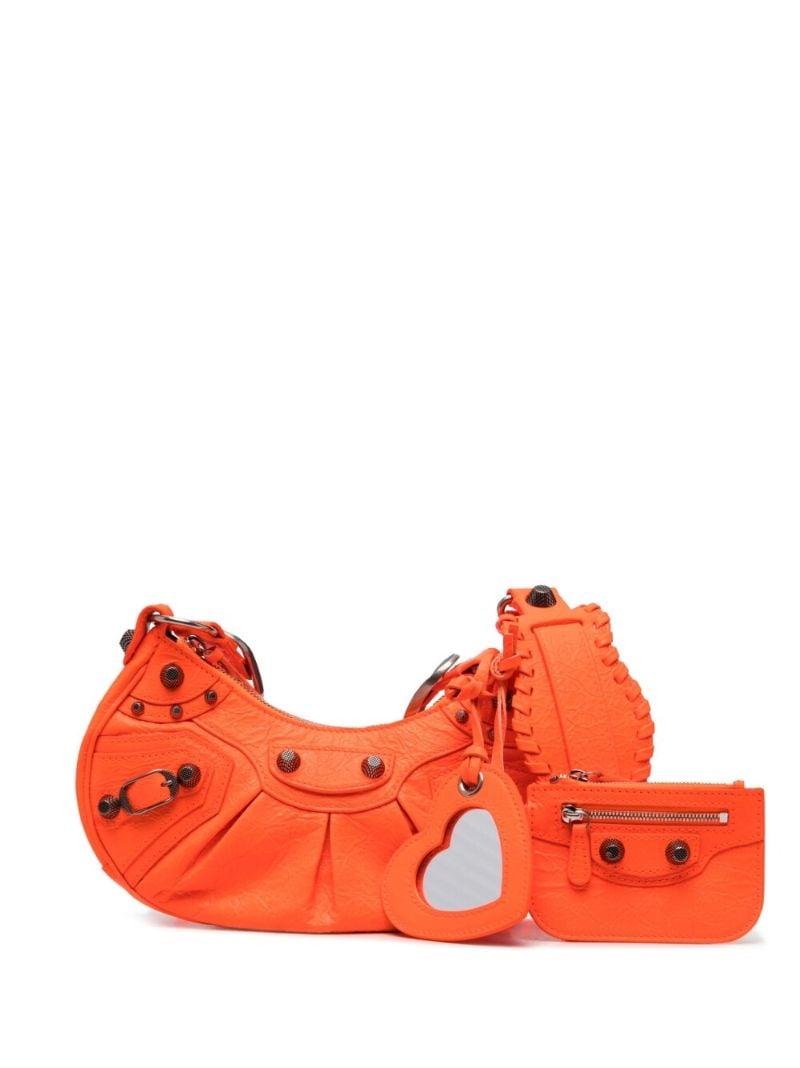 Orange Le Cagole Xs Shoulder Bag