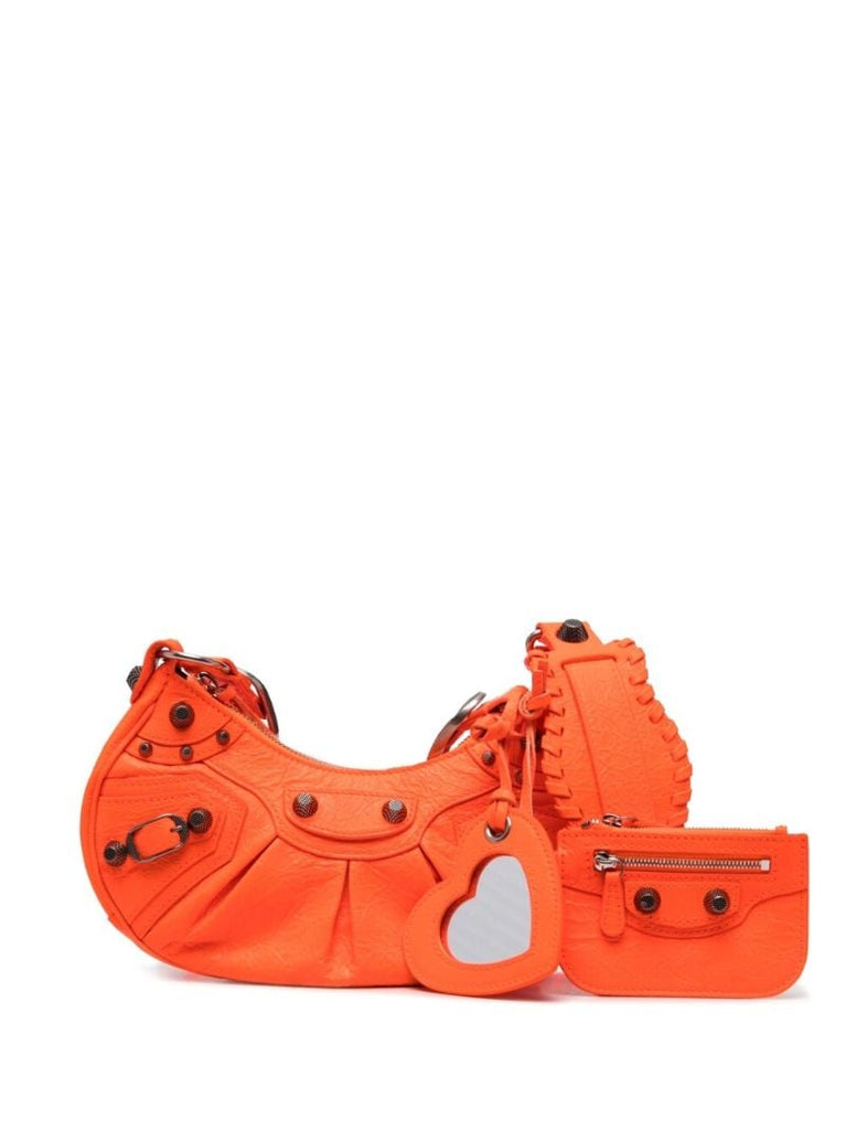 Orange Le Cagole Xs Shoulder Bag