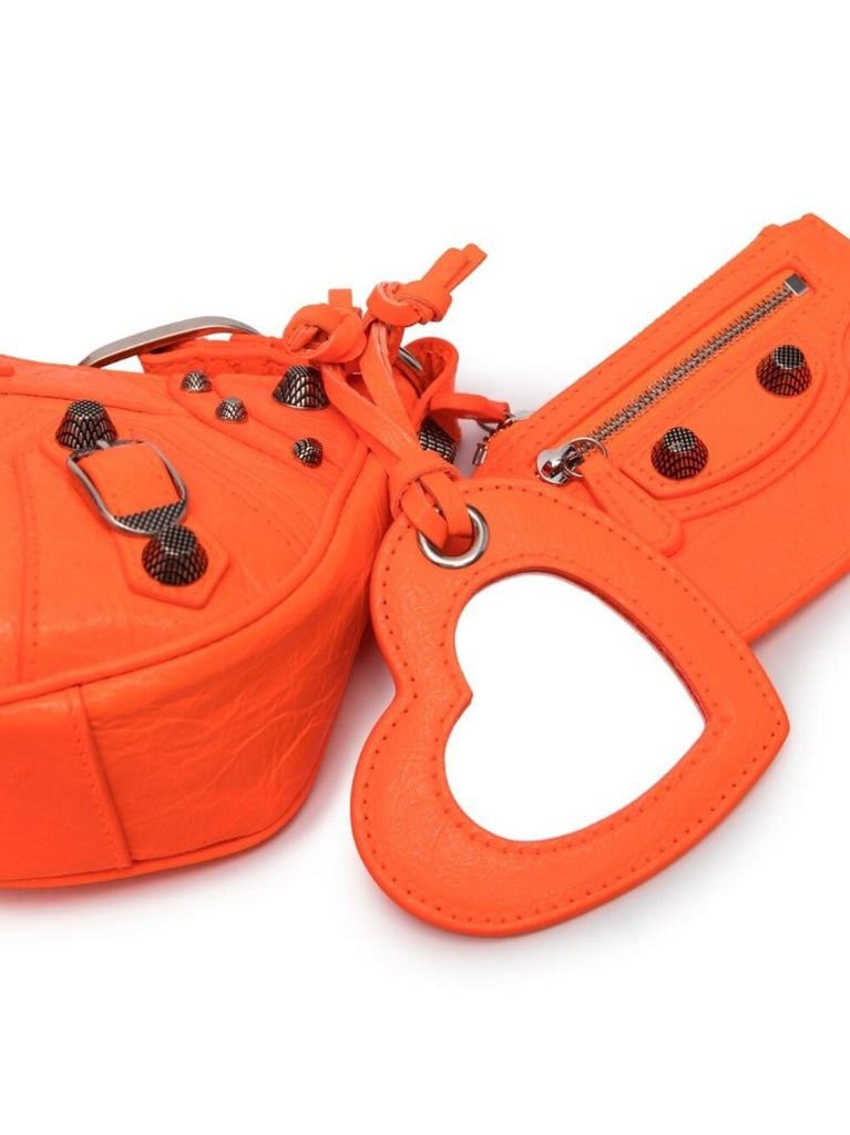 Orange Le Cagole Xs Shoulder Bag