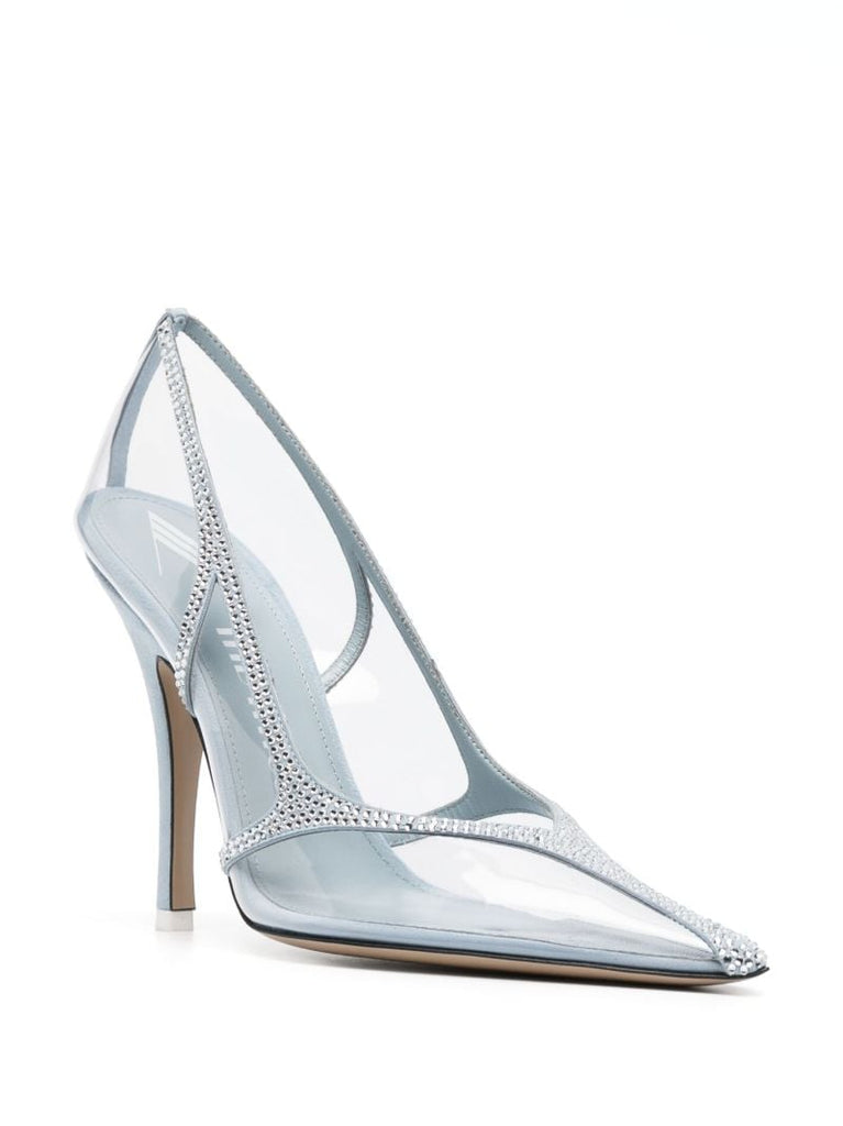 Blue Venus 105 Suede Pumps