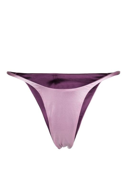 Purple Forward Satin Bikini Briefs