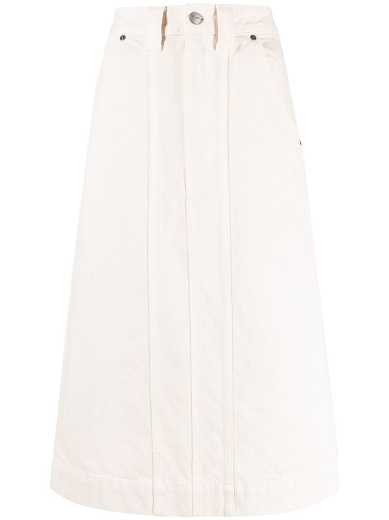 Neutral the Caroline Denim Midi Skirt