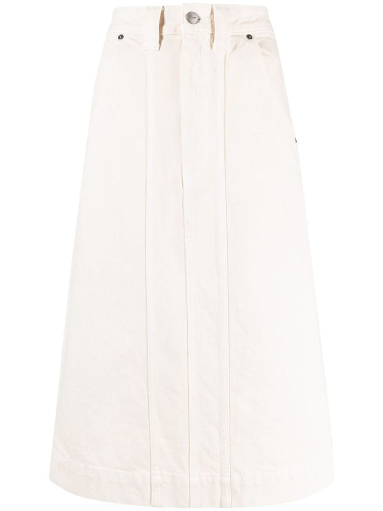 Neutral the Caroline Denim Midi Skirt