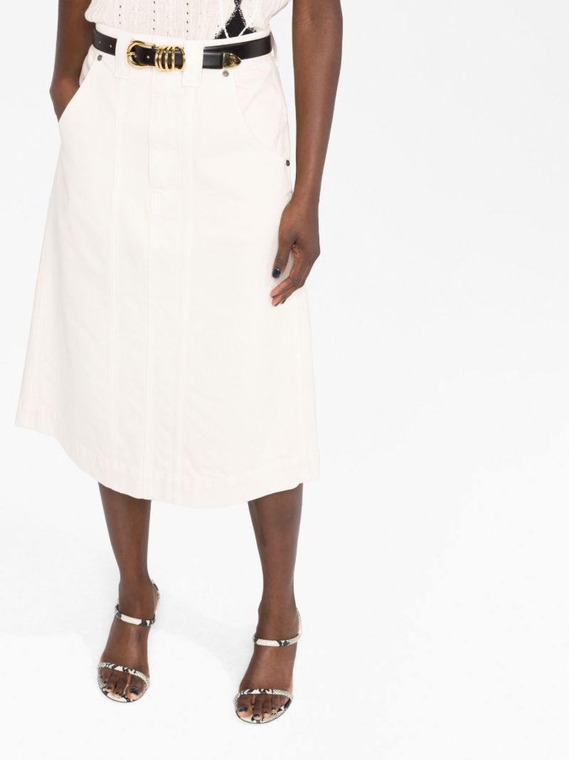 Neutral the Caroline Denim Midi Skirt