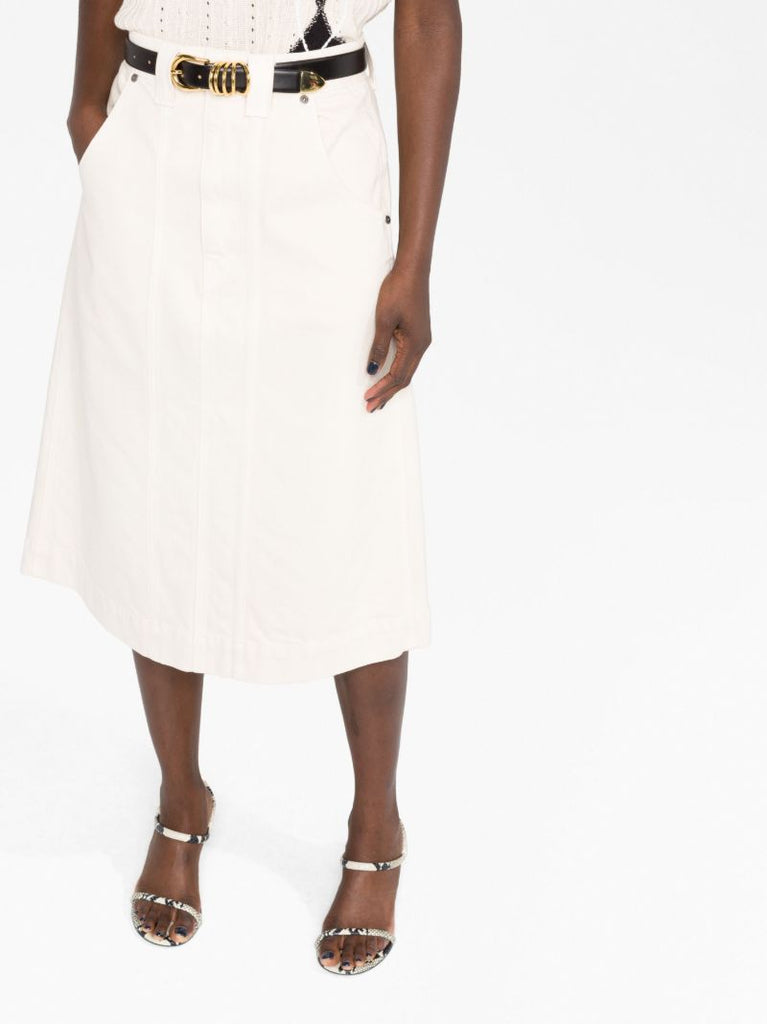 Neutral the Caroline Denim Midi Skirt