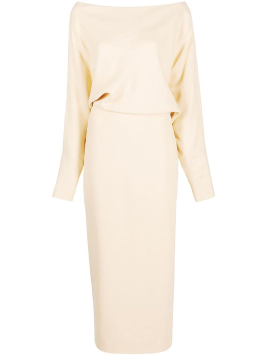 Yellow June Off-shoulder Dress