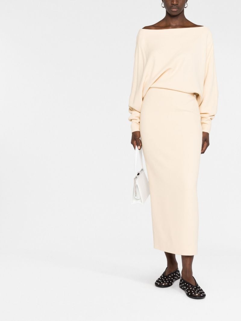 Yellow June Off-shoulder Dress