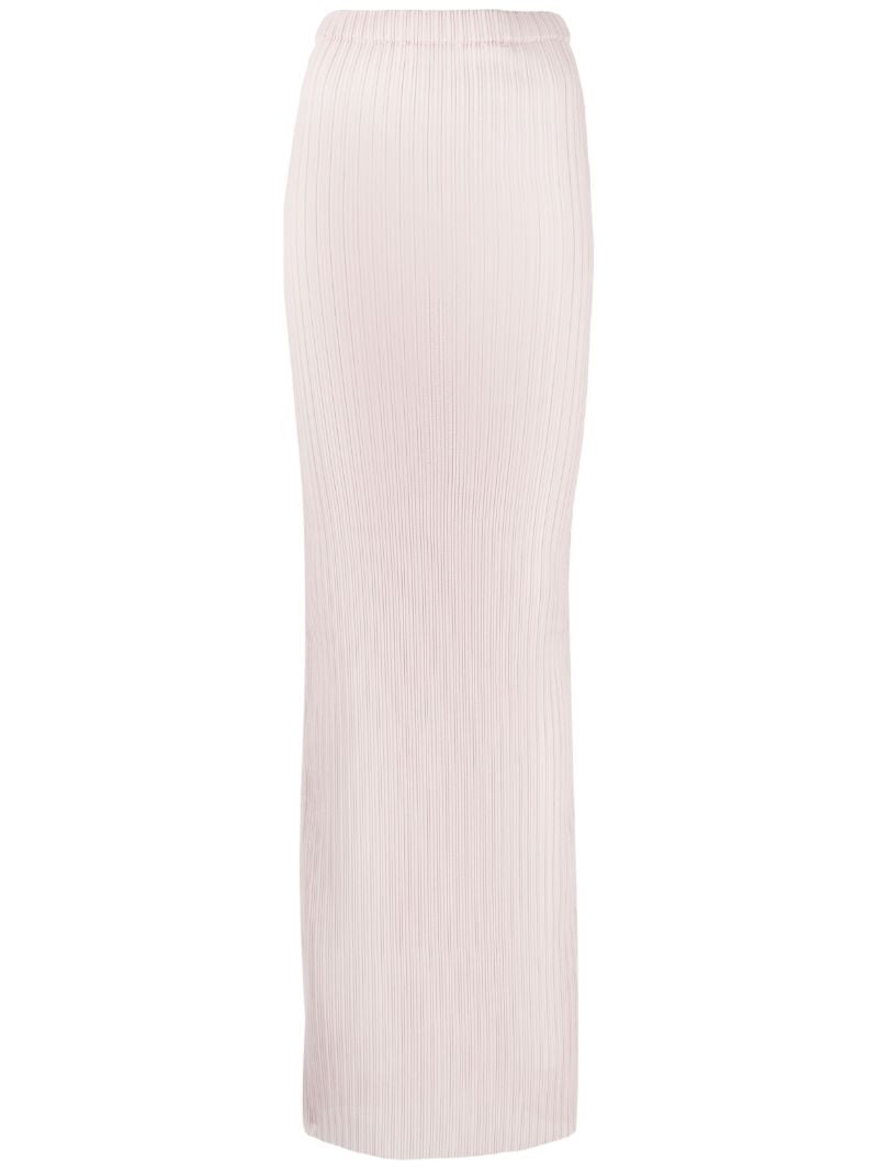 Pink Knitted Tube Skirt