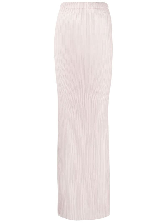 Pink Knitted Tube Skirt