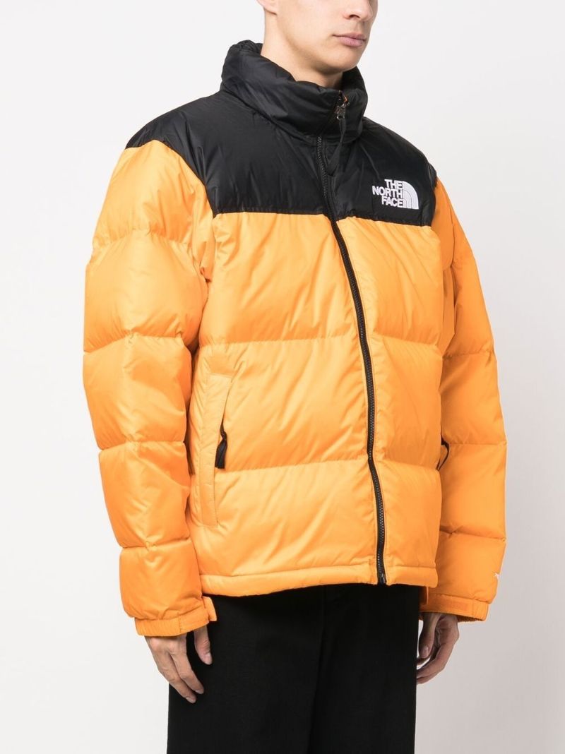 Yellow Quilted Puffer Jacket