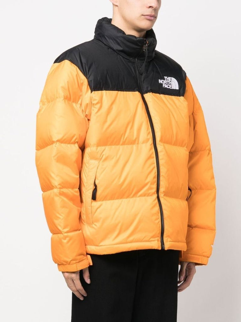 Yellow Quilted Puffer Jacket