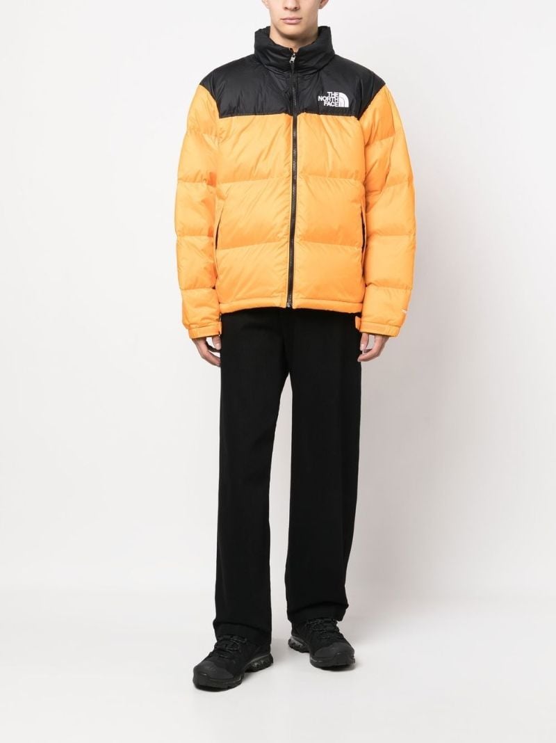 Yellow Quilted Puffer Jacket