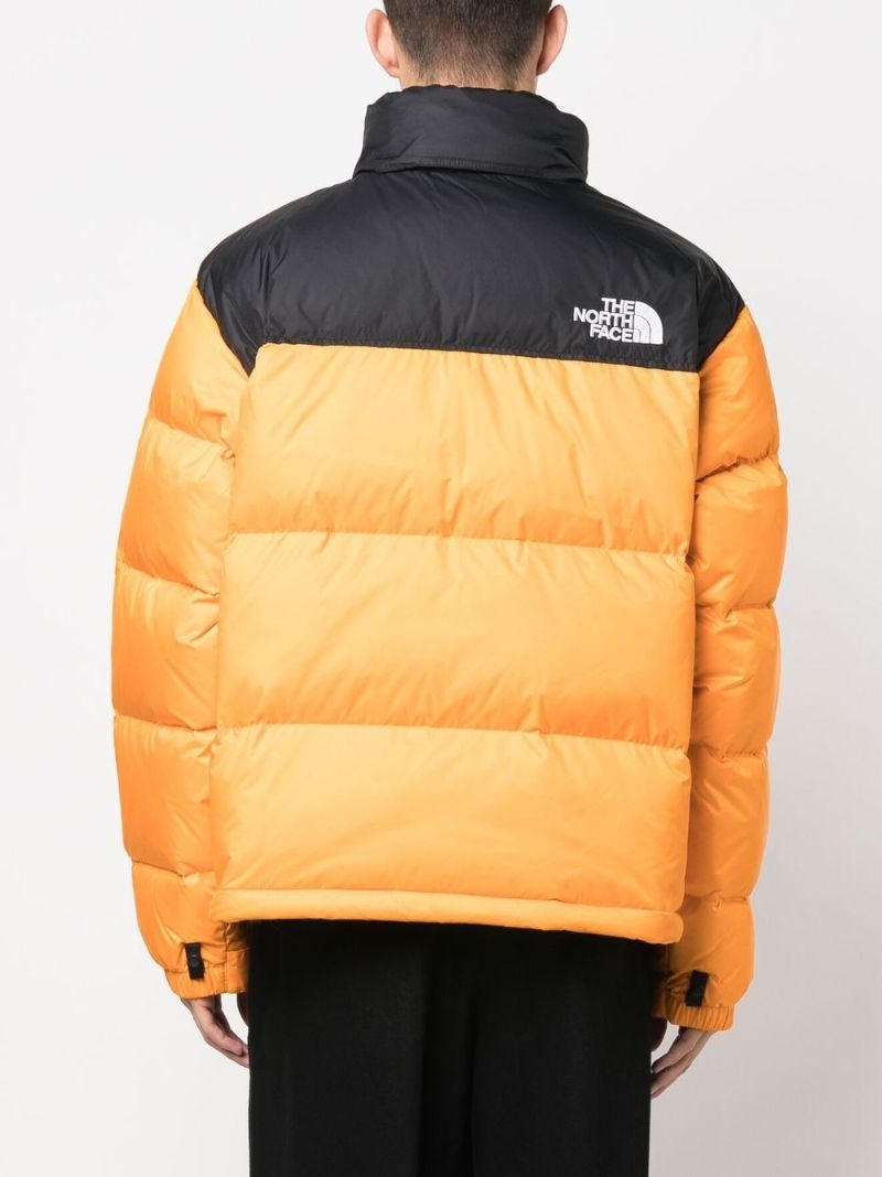 Yellow Quilted Puffer Jacket