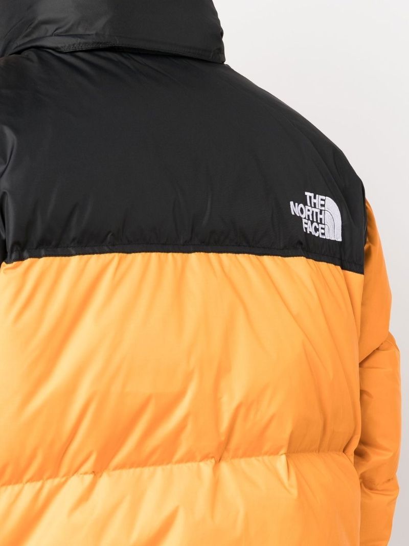 Yellow Quilted Puffer Jacket