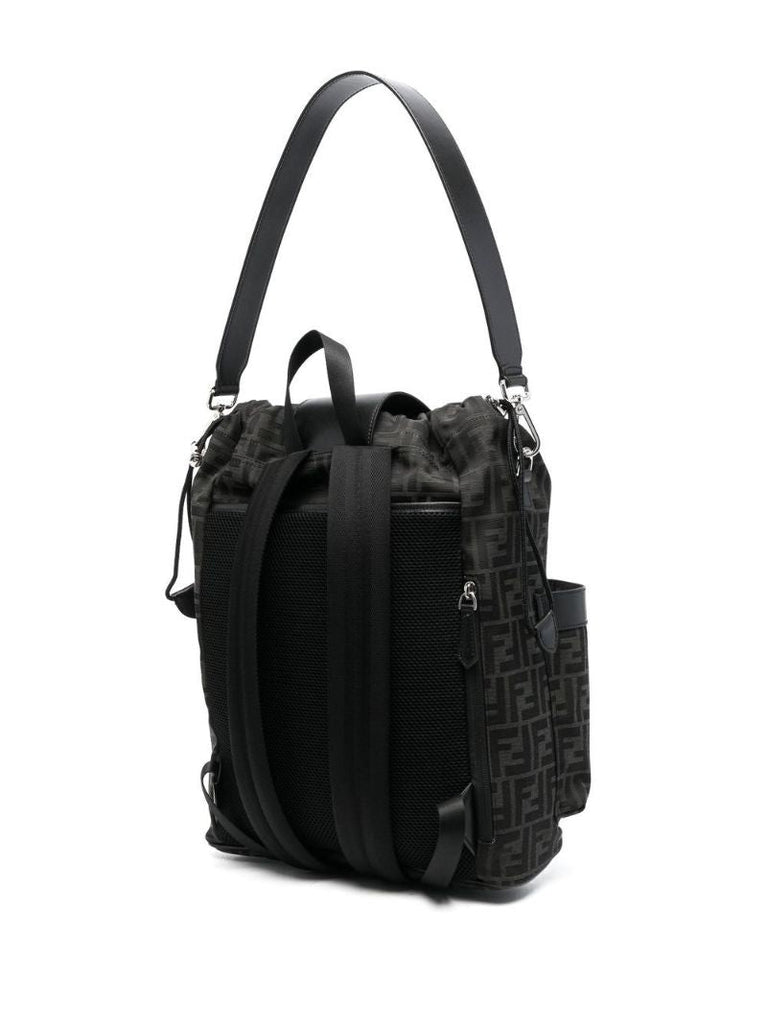 Grey Small Drawstring Backpack