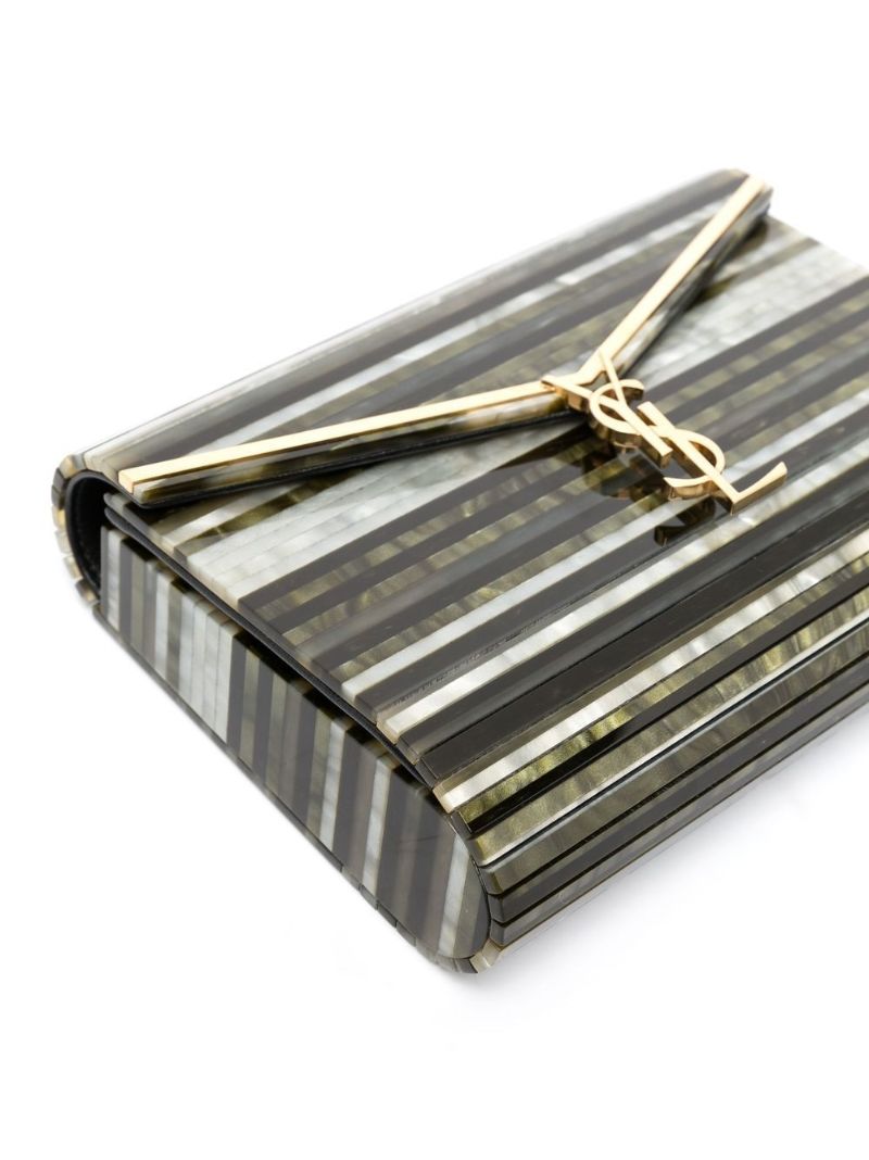 Green Vicky Clutch Bag