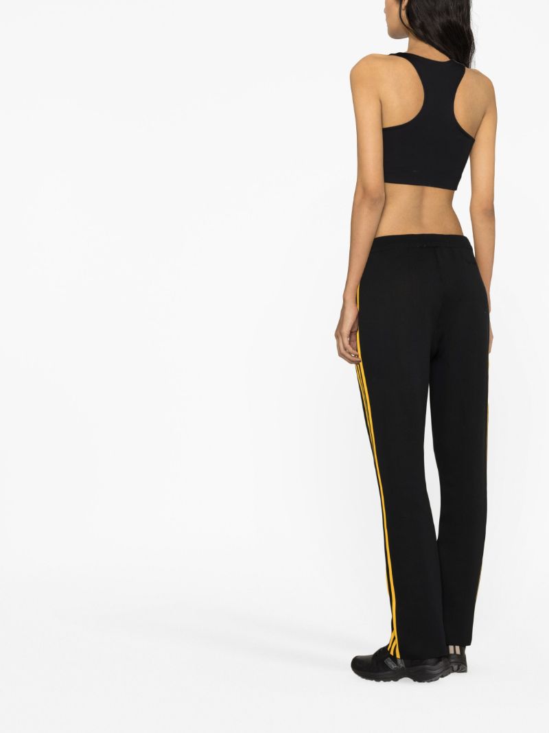 X Wales Bonner Black Side Stripe Track Pants