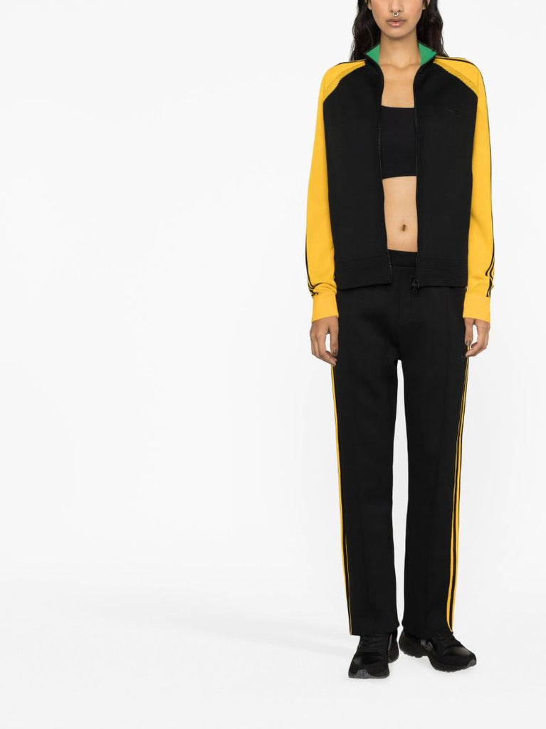 X Wales Bonner Black Side Stripe Track Pants